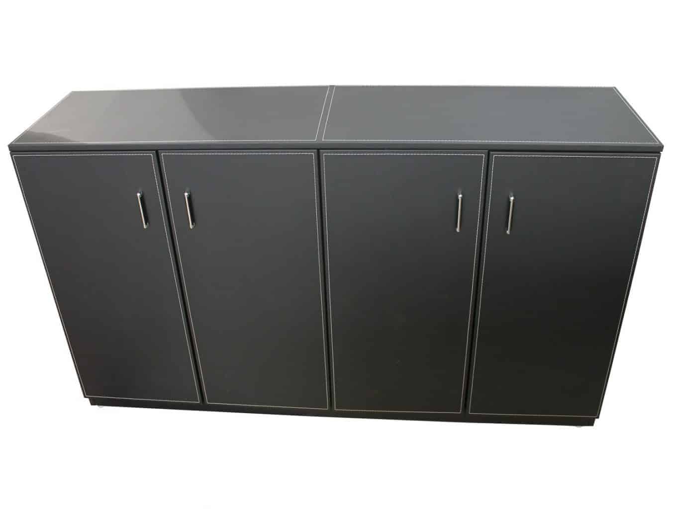 Cropped Faux leather Jacket