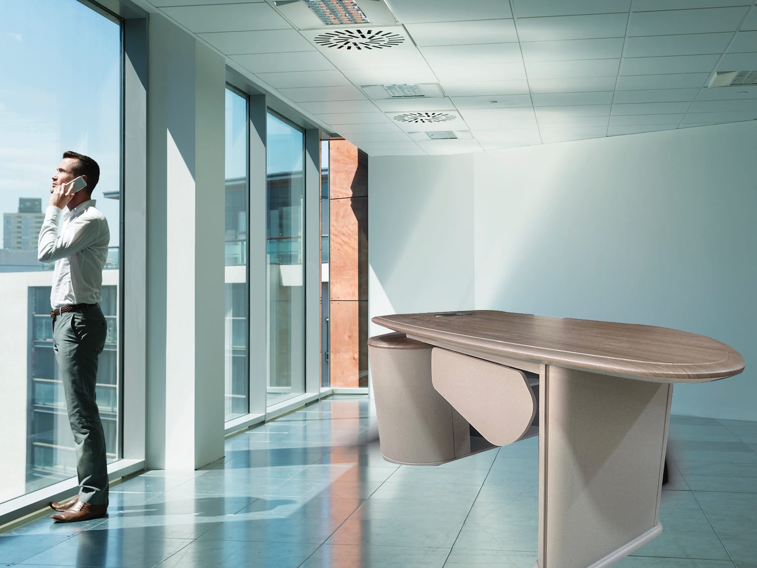 Cropped Faux leather Jacket